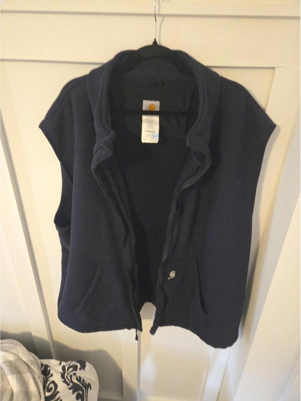 Carhartt V28 Navy Fleece Vest 3XL Regular